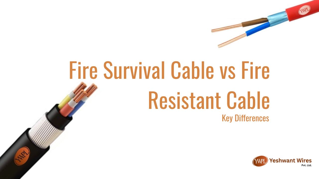 Fire Survival Cable vs Fire Resistant Cable – What’s the Difference?